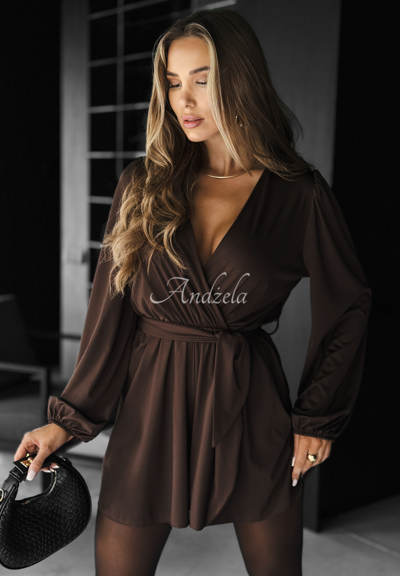 Not Now tie-dye jumpsuit chocolate