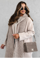 Zamszowa torebka In My Closet mokka