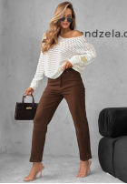 Lekki sweter Round Oak ecru