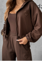 Komplet dresowy Before It Changed czekoladowy