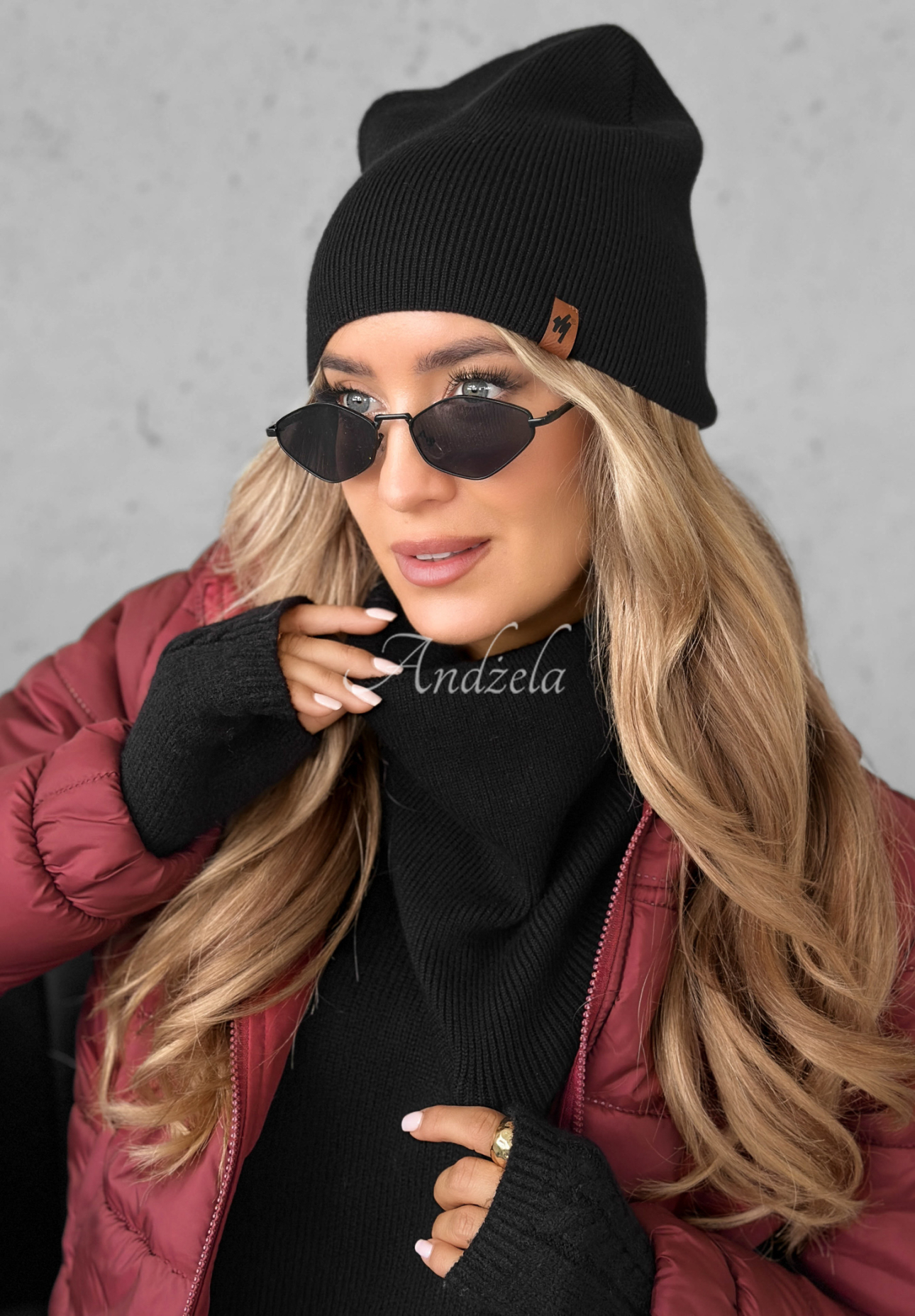 Komin Enjoying Autumn z wiskozą czarny