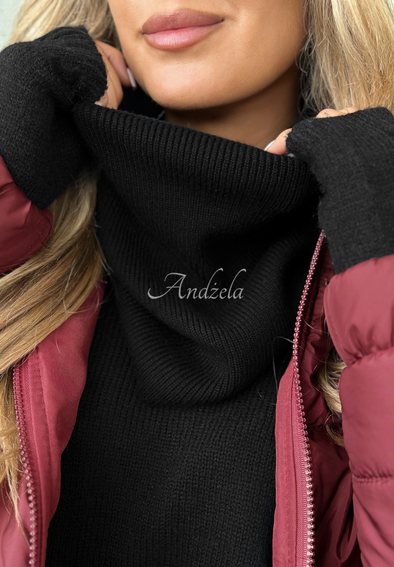 Enjoying Autumn chimney with viscose black