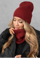 Komin Enjoying Autumn burgundowy