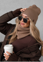 Czapka Enjoying Autumn beżowa