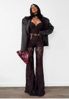 Body bez ramiączek La Milla Luminous Lyrics czekoladowe