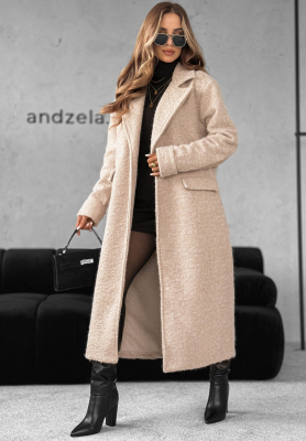 Long sheepskin coat City Of Bergen beige