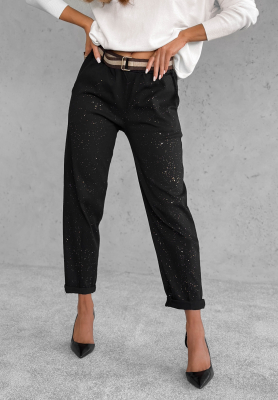 Pants with belt Unlock Your Potential black