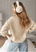Sweter Comfy And Fluffy beżowy