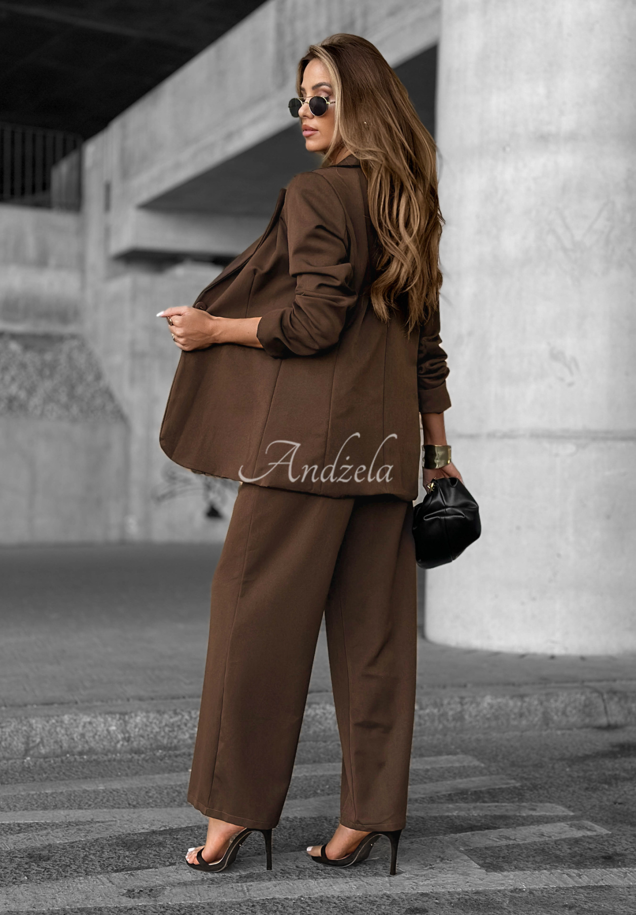 Until You Ask light chocolate blazer