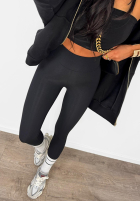 Legginsy z zapiętkami La Milla Just Waiting czarne