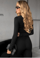 Bluzka longsleeve z koronką Miss In Me czarna