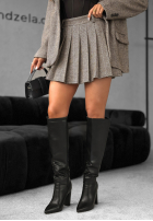 Spódniczka mini Not Tonight beżowa