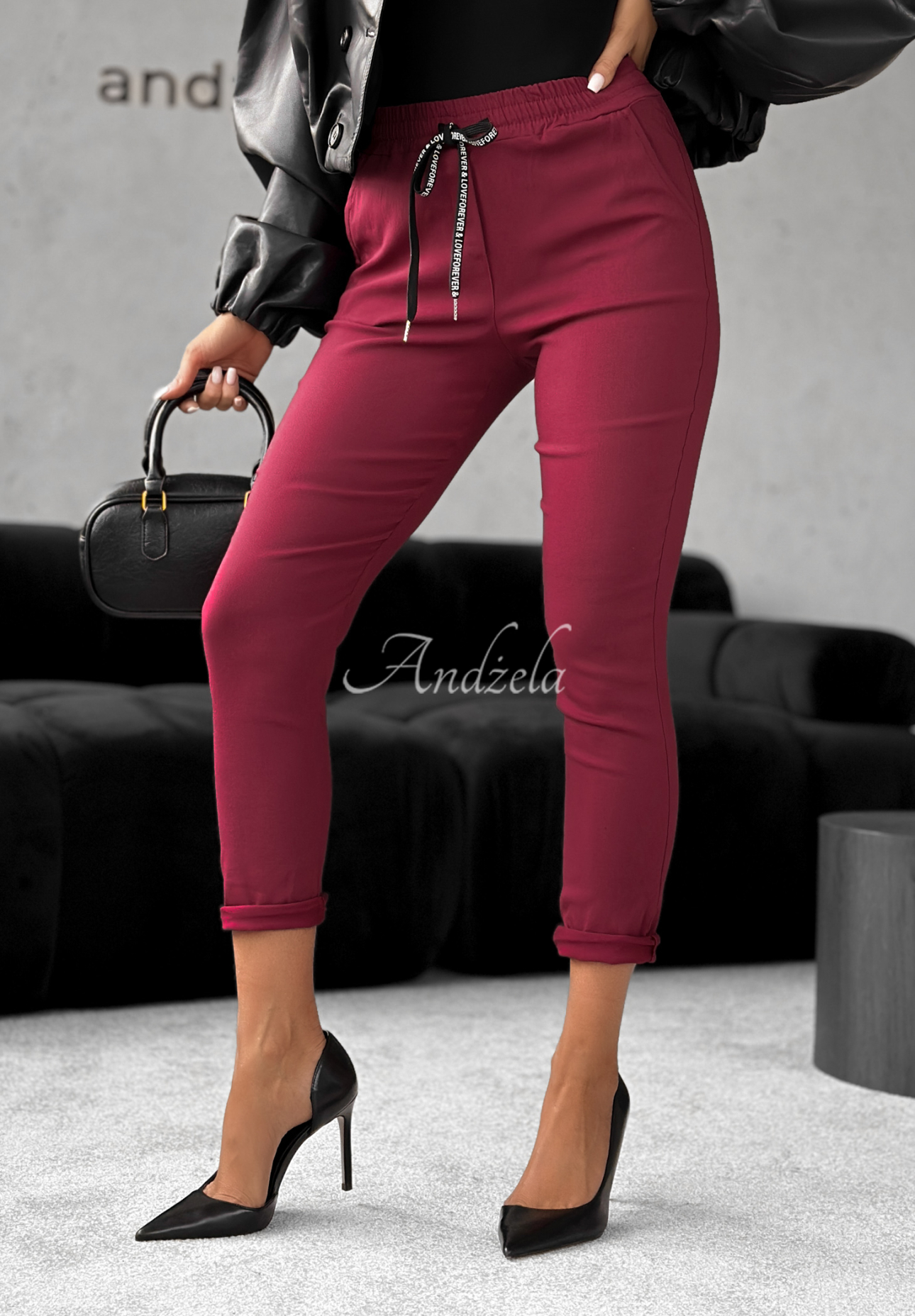 Harwinton light burgundy pants