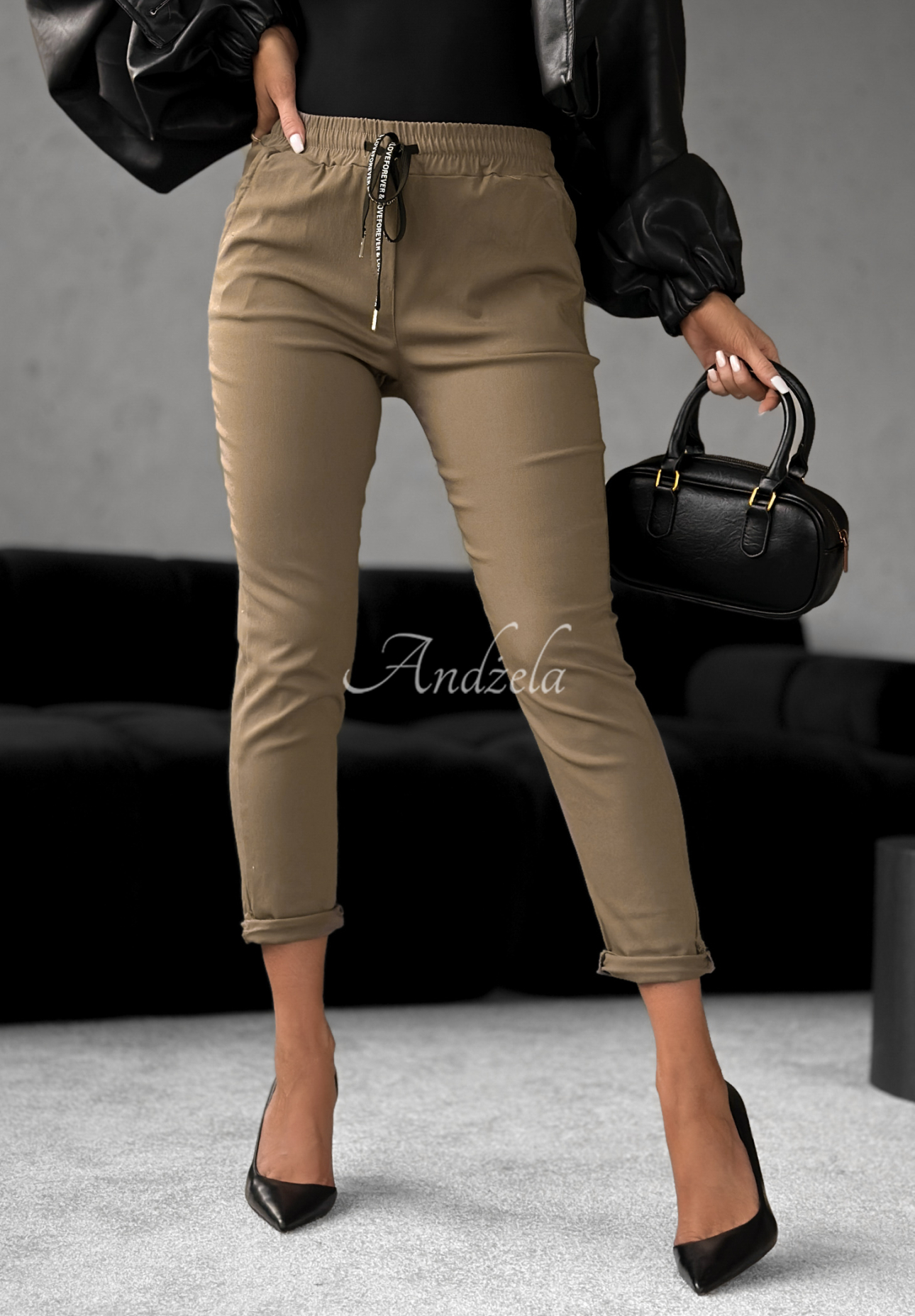 Harwinton mocha pants