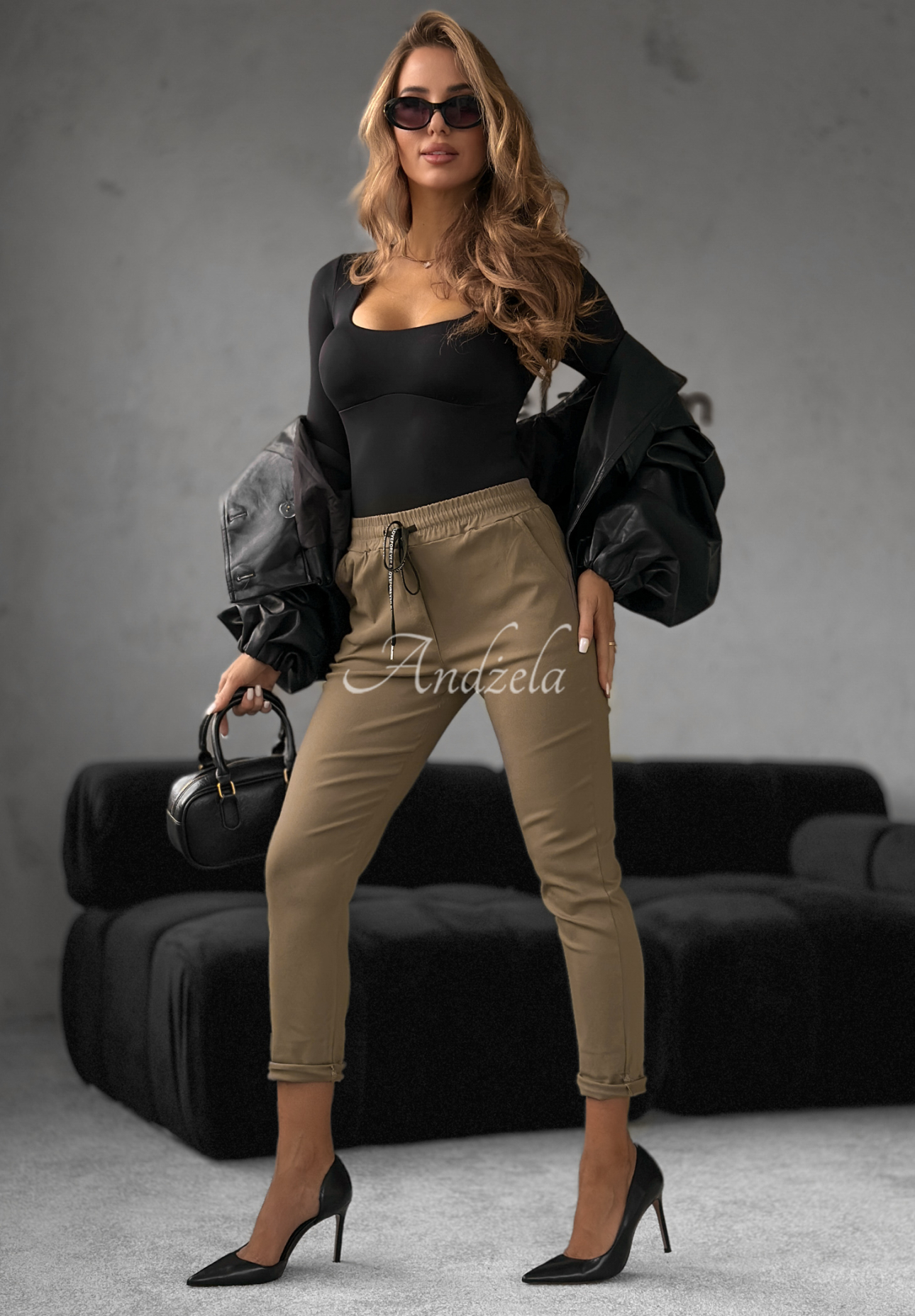 Harwinton mocha pants