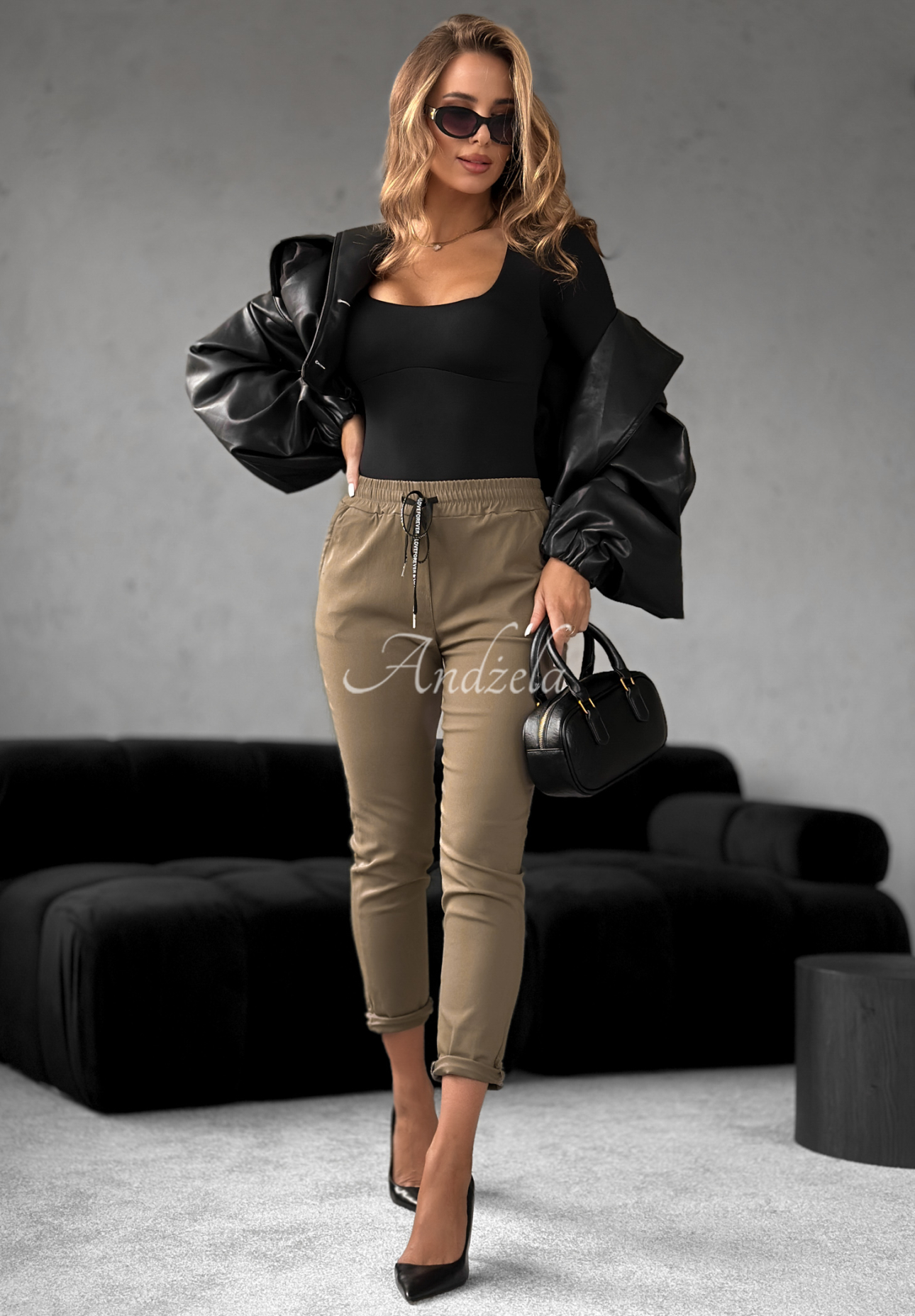 Harwinton mocha pants