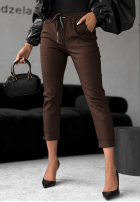 Trousers Harwinton in chocolate