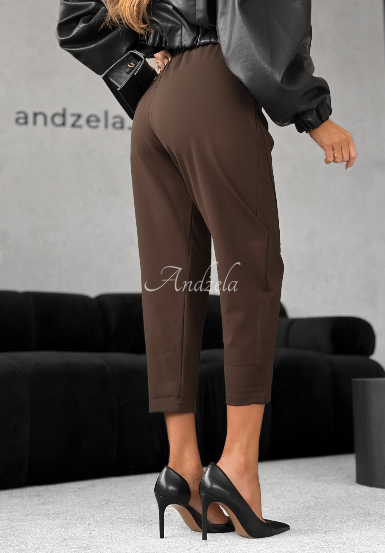 Viscose banana It Was Real chocolate pants