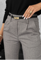 Eleganckie spodnie Who Cares beżowe