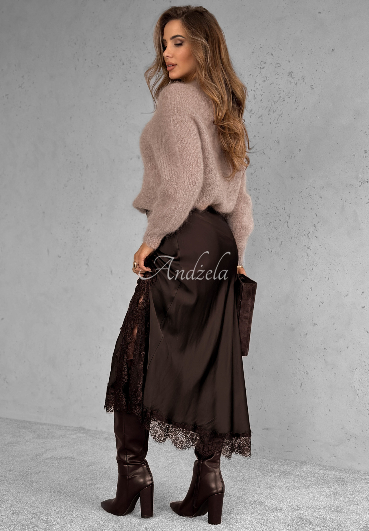 Mohair sweater Warm Hug beige