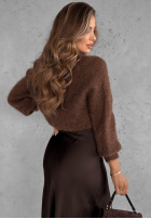 Sweter Warm Hug czekoladowy