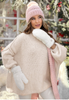 Sweter oversize October Chill beżowy