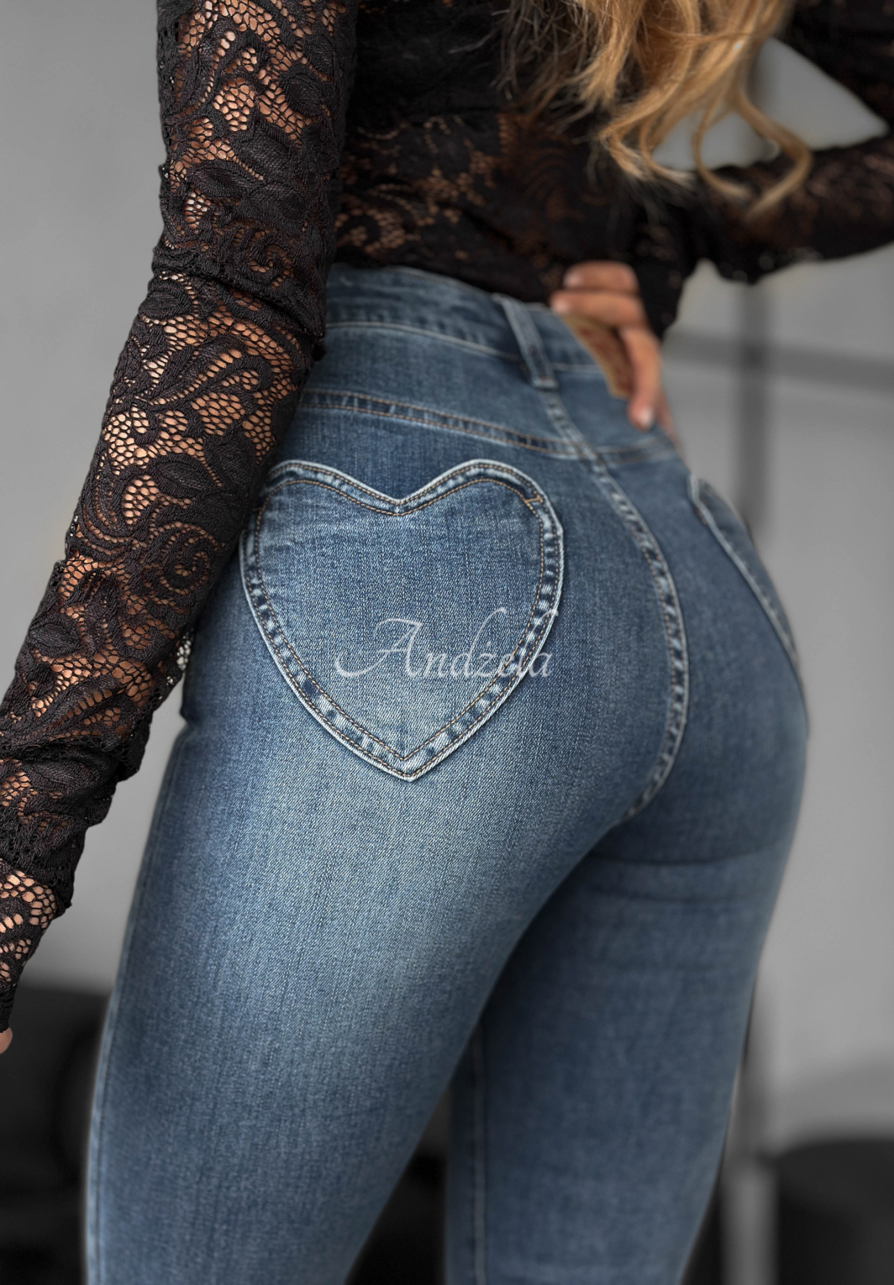 Denim skinny pants To Get Started blue