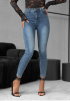 Spodnie jeansowe skinny To Get Started niebieskie