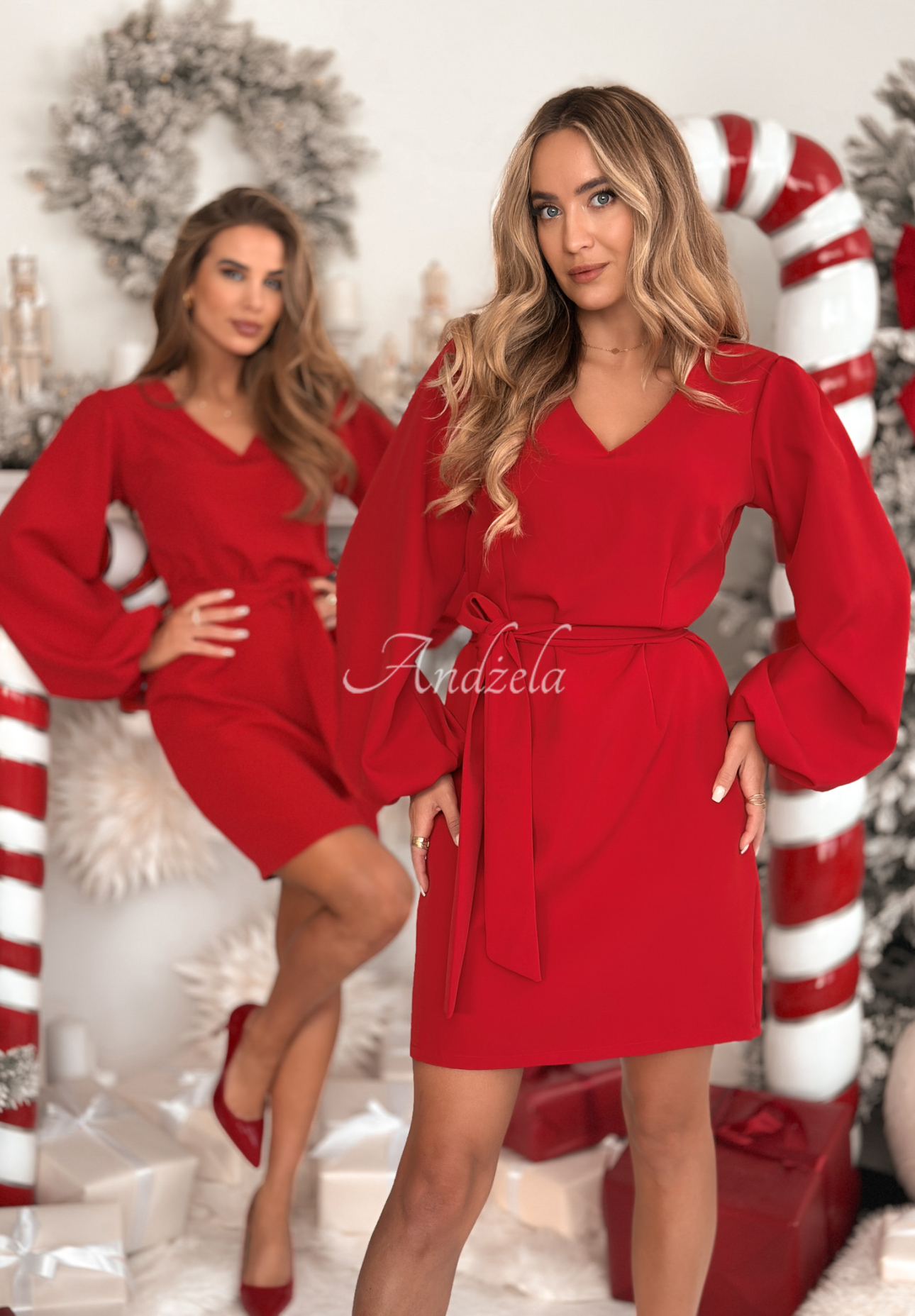 Different Vibes mini dress red