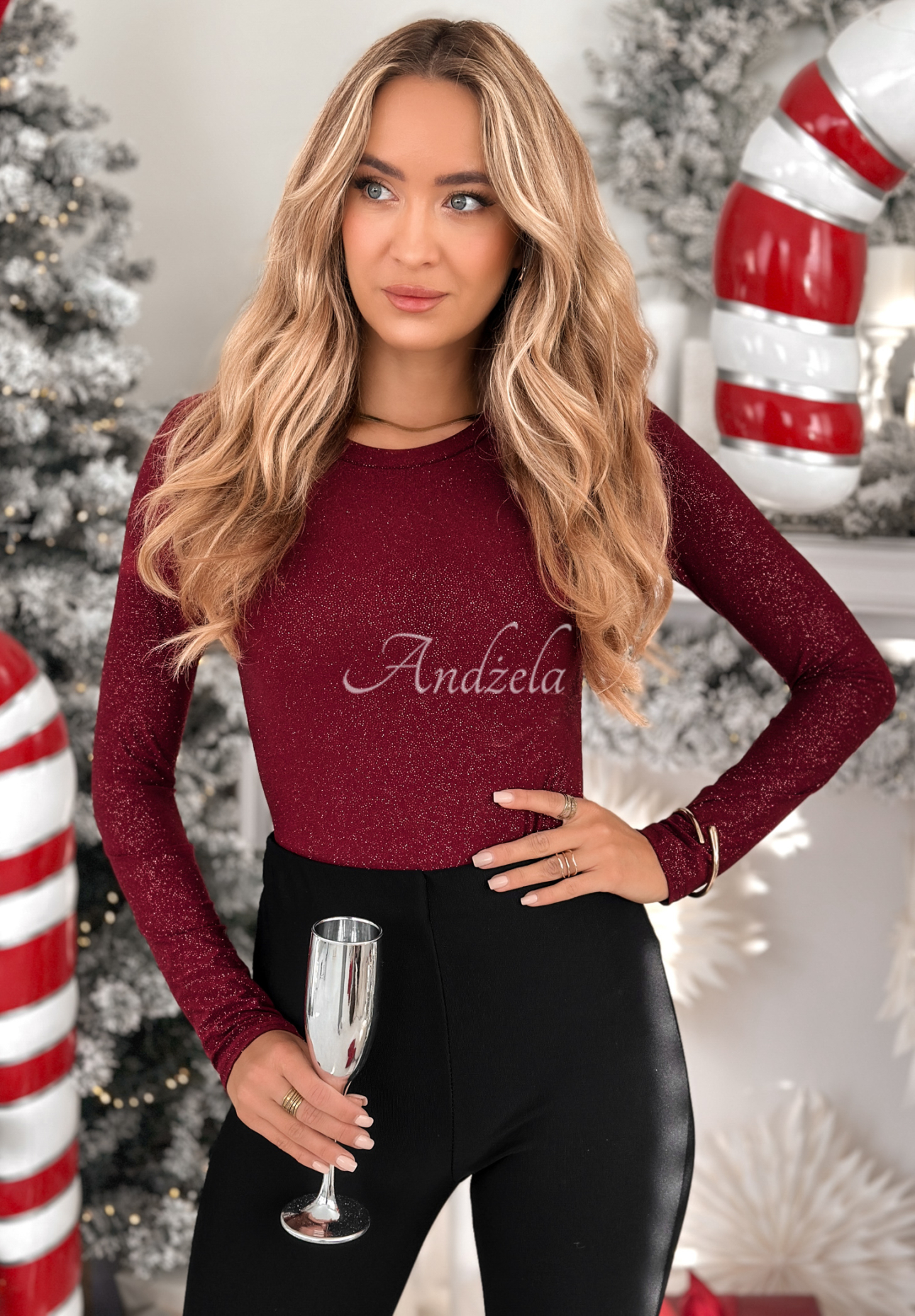 Shiny body Really Simple burgundy