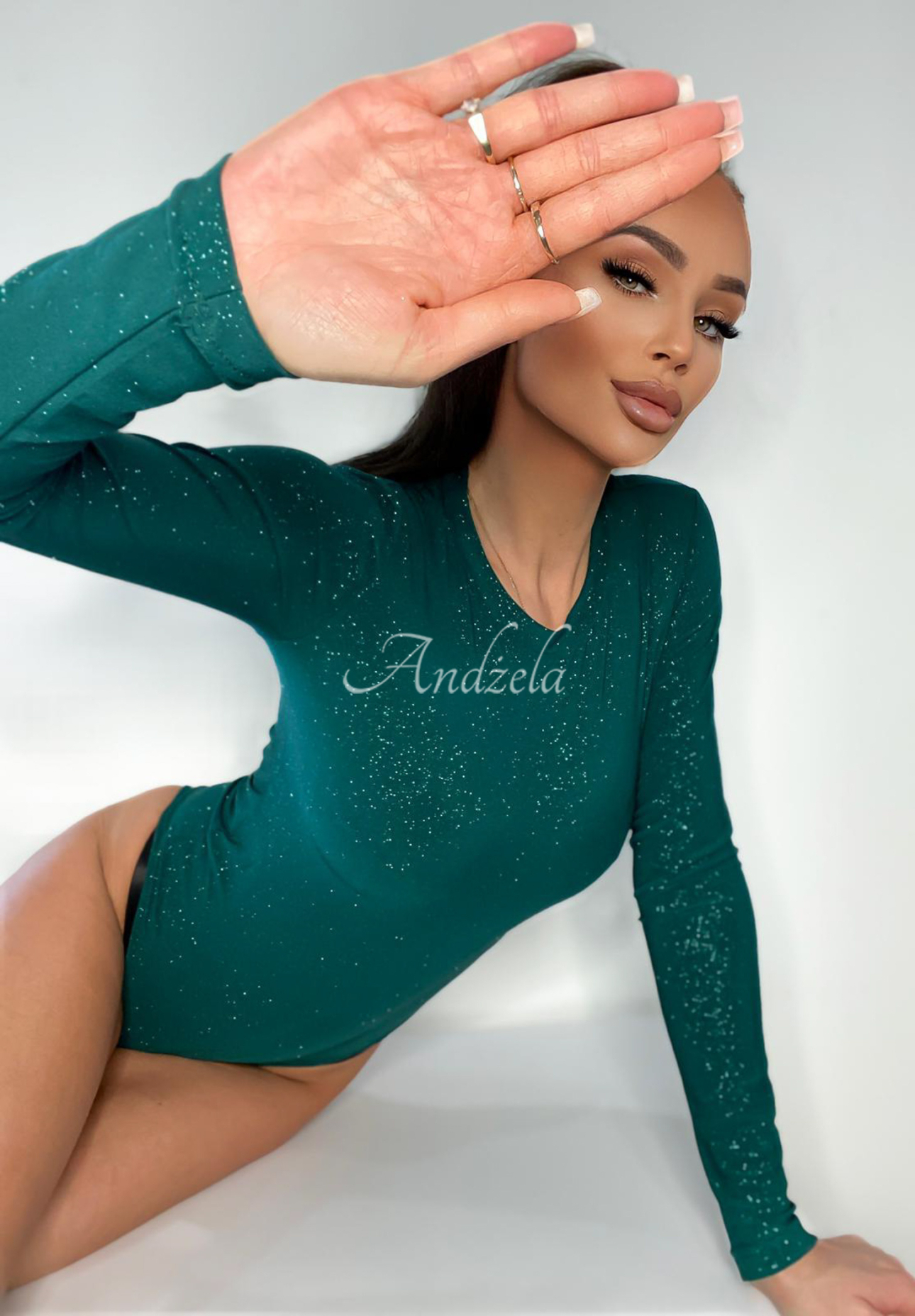 Shiny body Really Simple bottle green