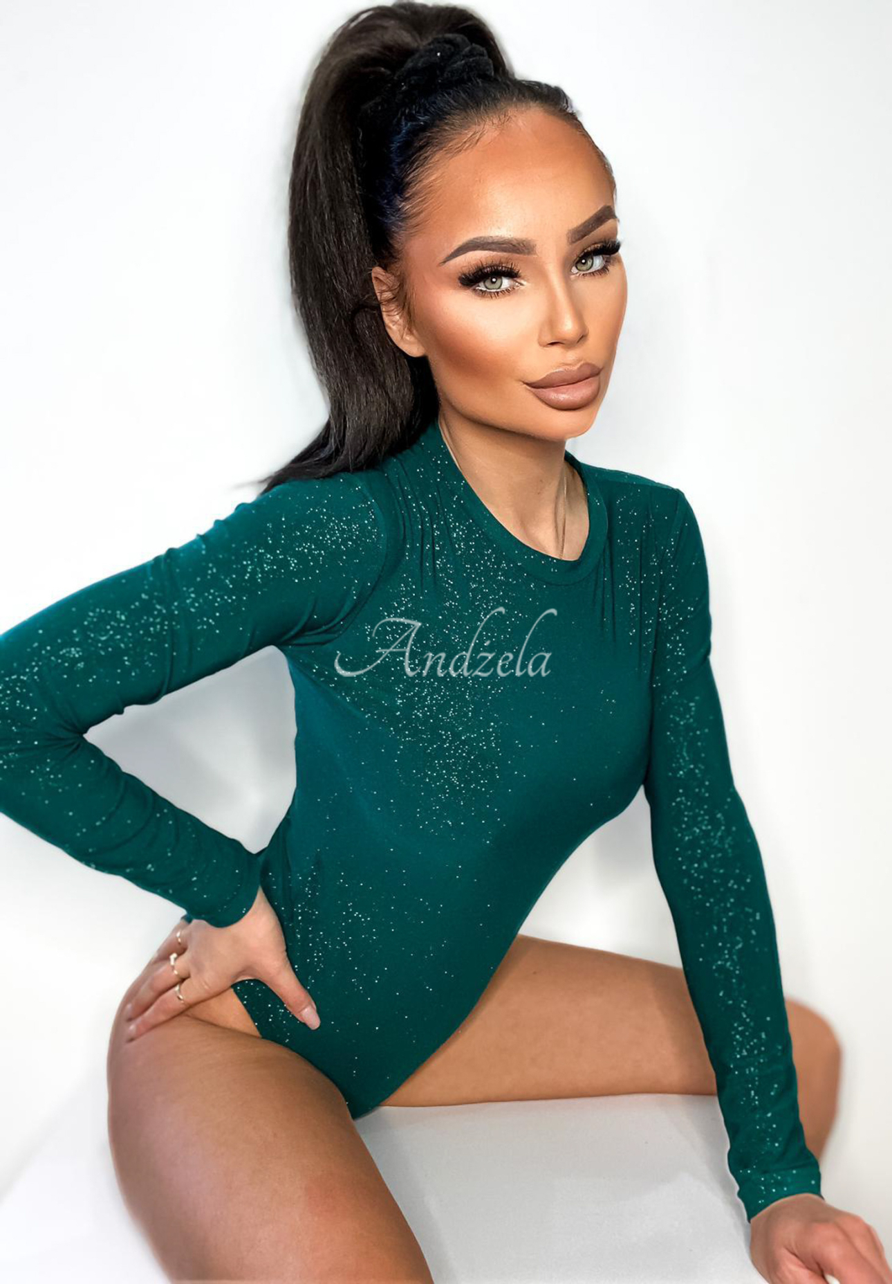 Shiny body Really Simple bottle green