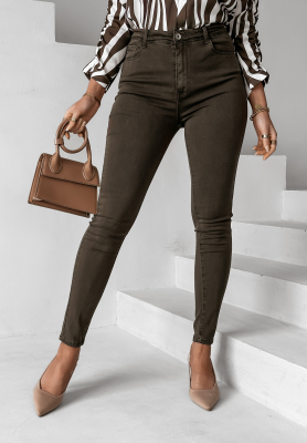 Kendriss chocolate skinny jean pants II