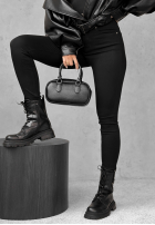 Spodnie jeansowe skinny More Specific czarne