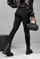 Spodnie jeansowe skinny More Specific czarne