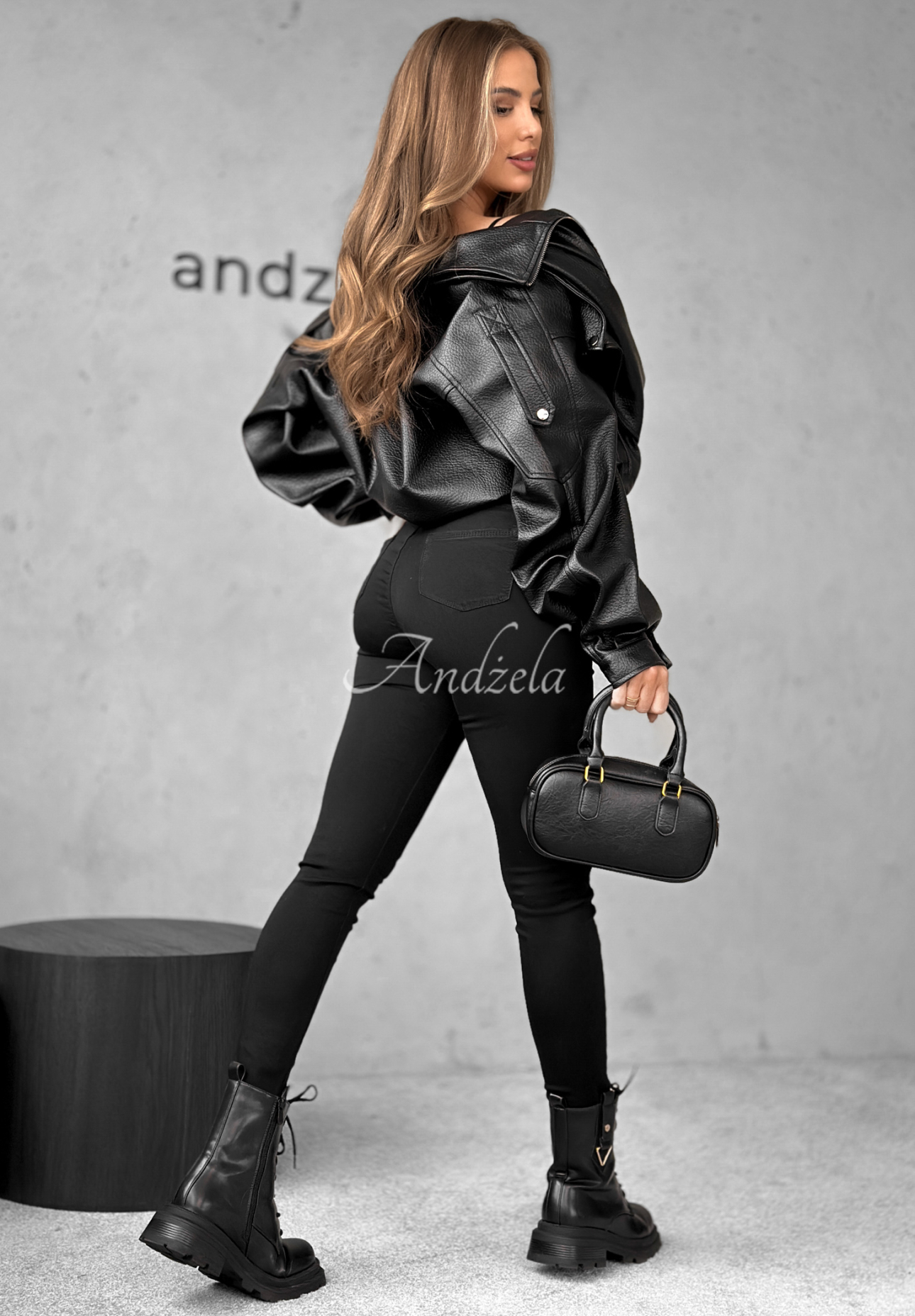 Denim skinny pants More Specific black