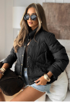 Krótka puchowa kurtka Last Thing czarna