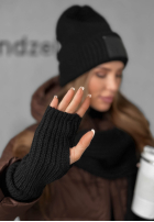 Set Hat, szalik, Gloves 3in1 December  in black
