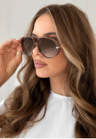 Okulary przeciwsłoneczne Fully Visible brązowe