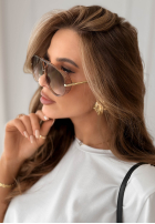 Okulary przeciwsłoneczne Fully Visible brązowe