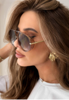 Okulary przeciwsłoneczne Fully Visible brązowe