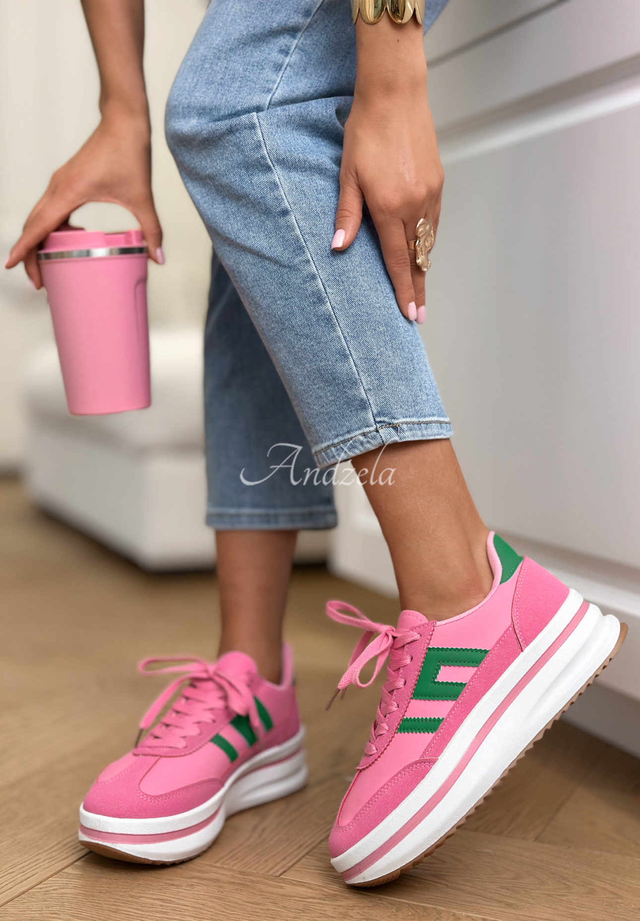 Adidasy Not Going Anywhere różowe