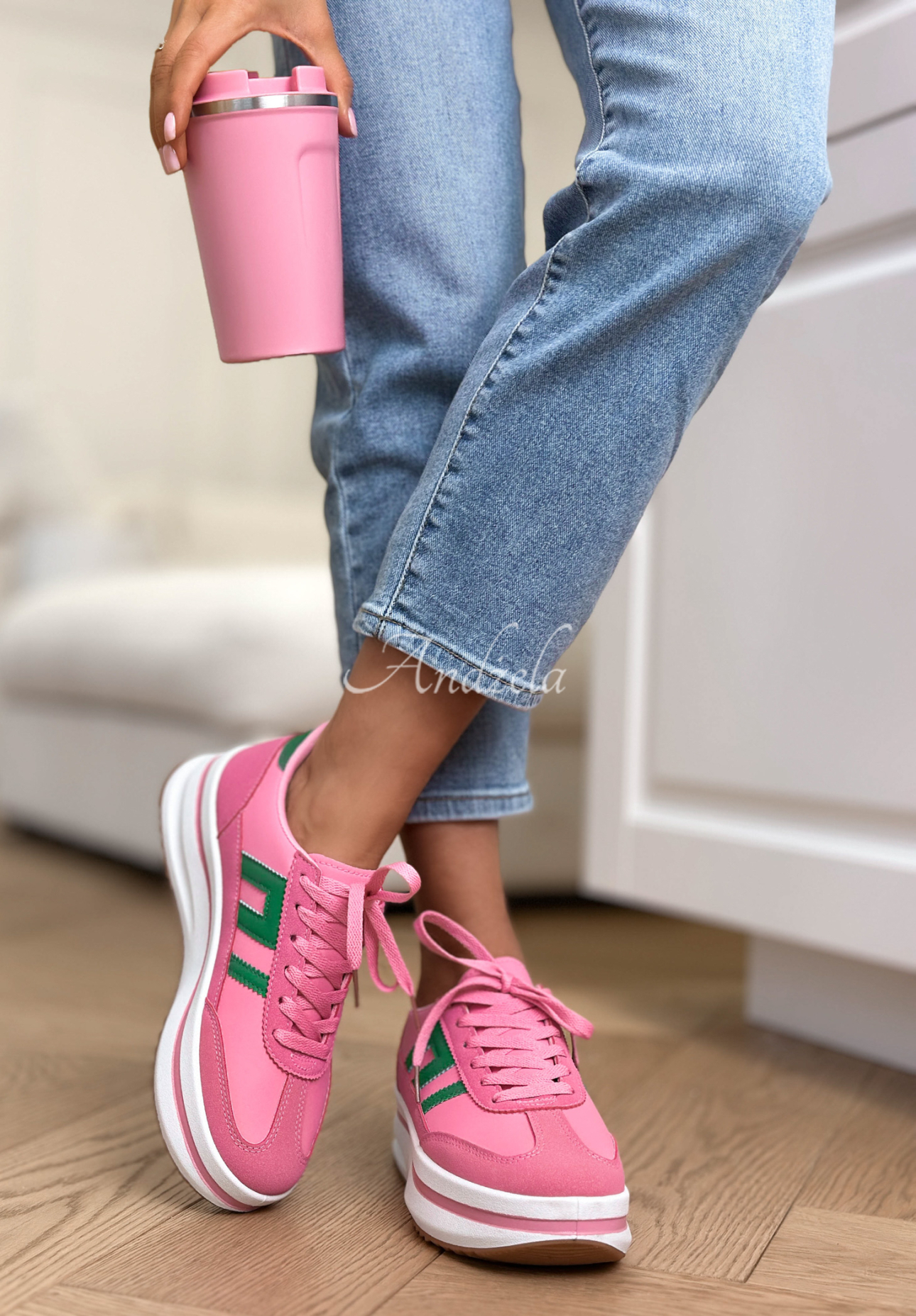 Adidasy Not Going Anywhere różowe