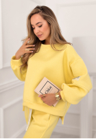 Komplet dresowy Fits Me Perfectly żółty