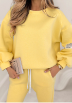 Komplet dresowy Fits Me Perfectly żółty