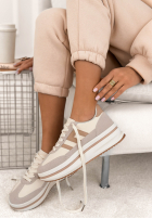 Adidasy Not Going Anywhere beżowe