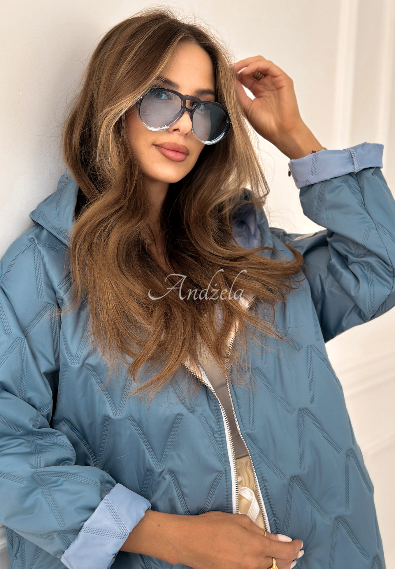 No More Glares sunglasses, blue