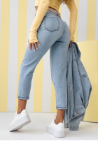 Spodnie jeansowe skinny Break The Silence jasnoniebieskie