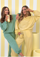 Komplet dresowy Remember About You szałwiowy