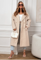 Długi płaszcz Springtime Success szary